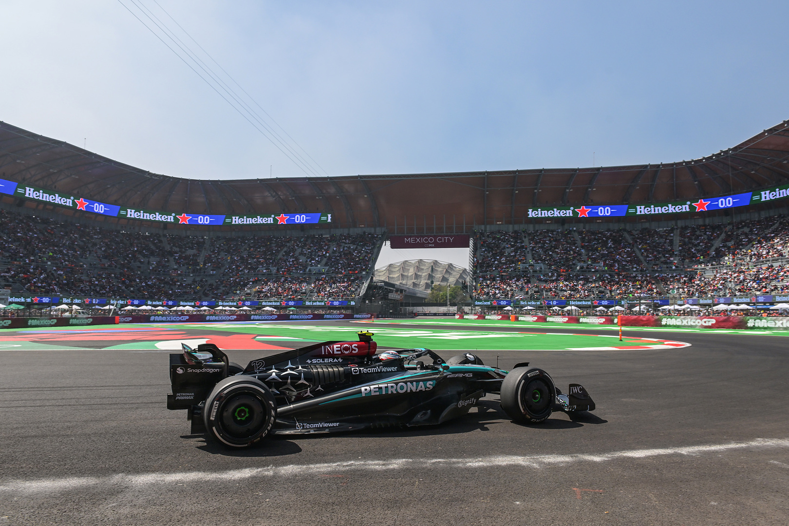 Mercedes en el GP de México 2024