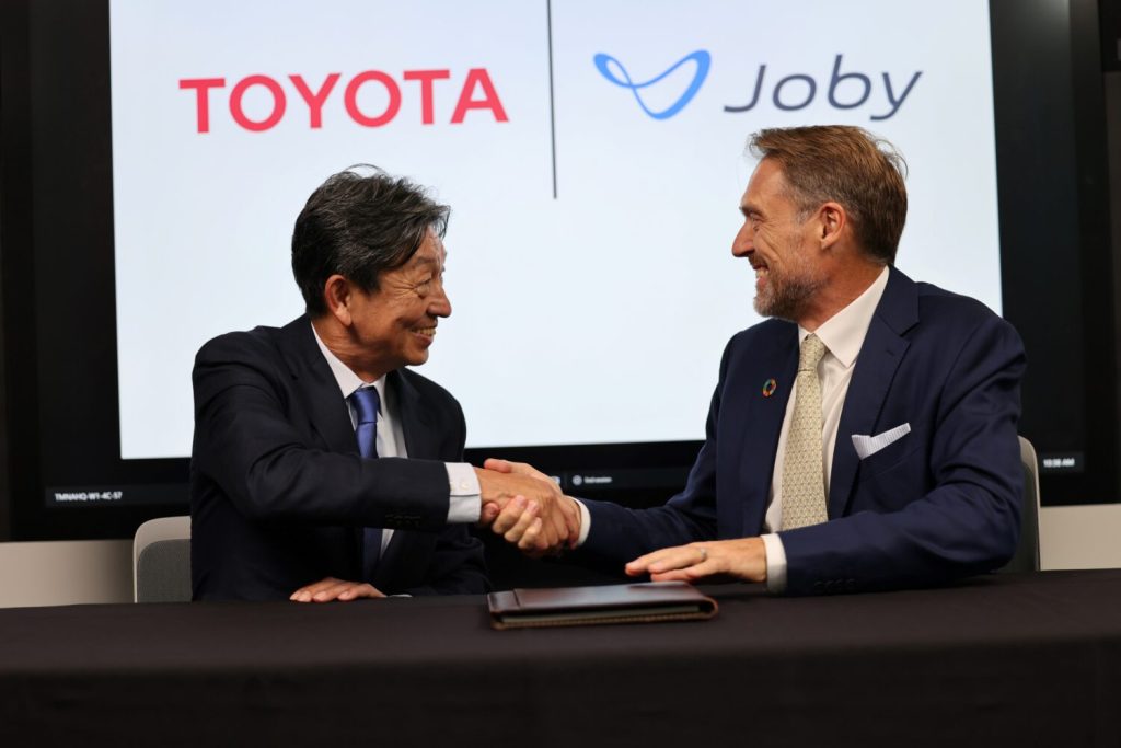 Joby Aviation y Toyota