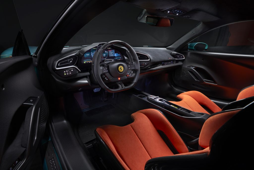 Interiores Ferrari 296 Speciale