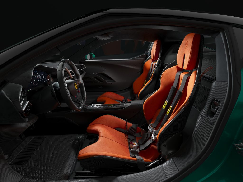 Interiores Ferrari 296 Speciale