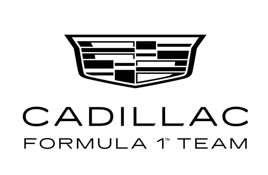logotipo oficial de cadillac f1 team