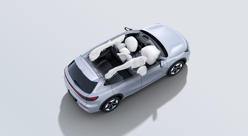 Bolsas de aire Geely EX5 2026