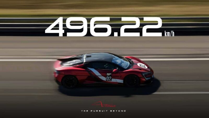 Yangwang U9 Xtreme récord velocidad máxima