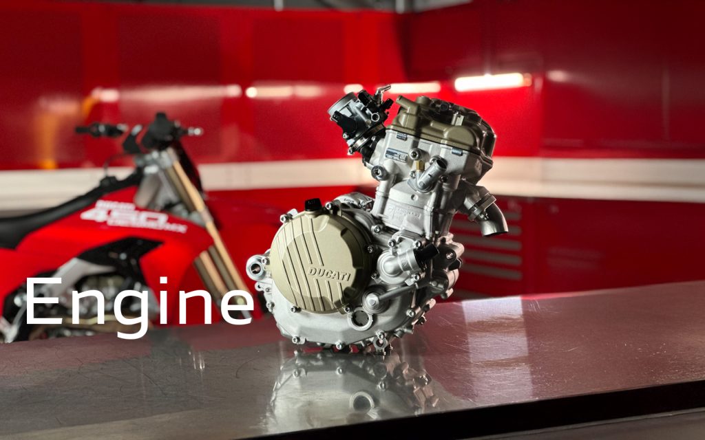 motor Ducati Desmo 450 MX