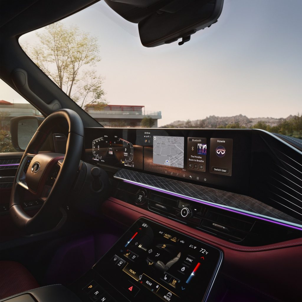 Interiores Infiniti QX80 Autograph 2026