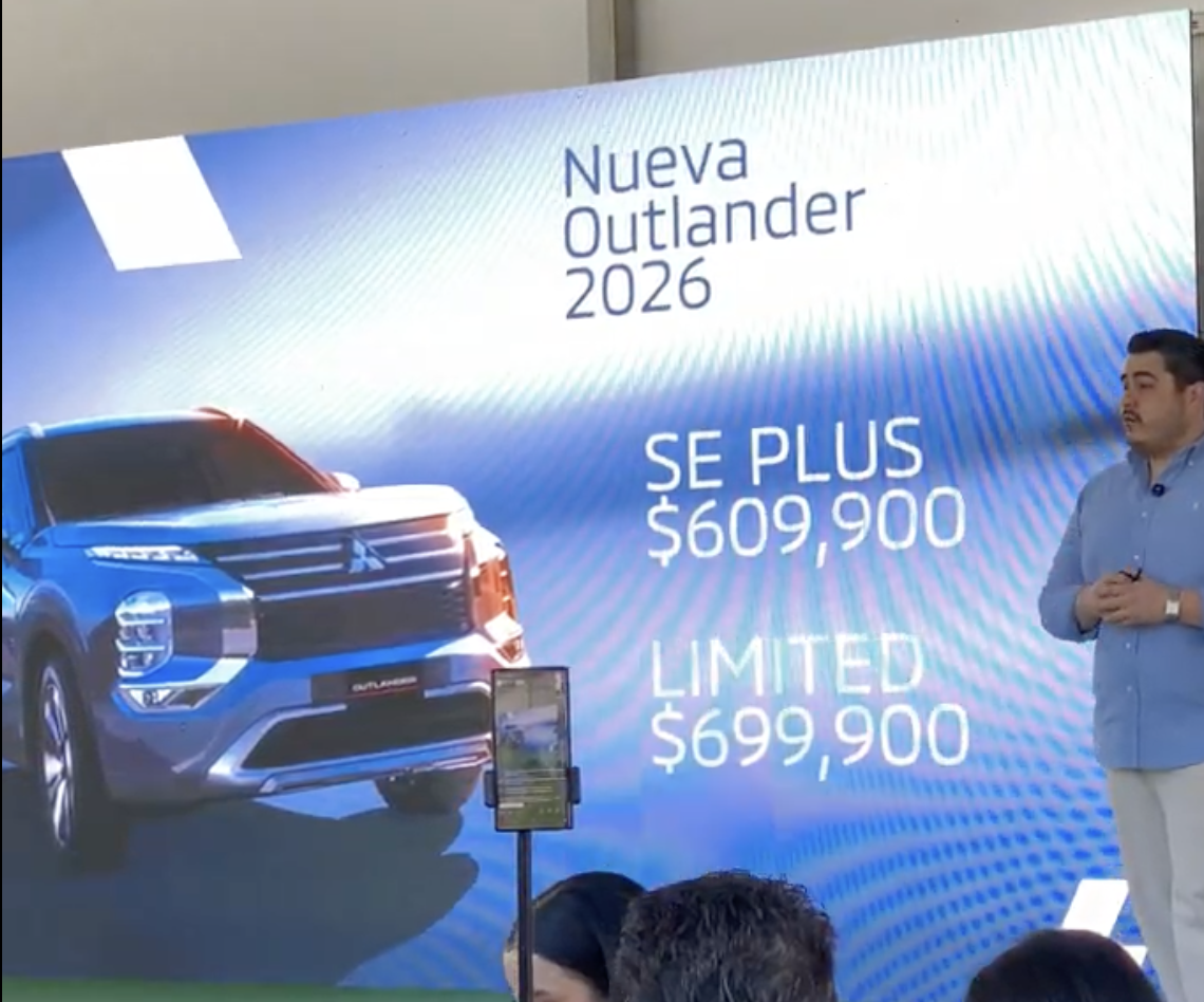 precios Mitsubishi Outlander 2026