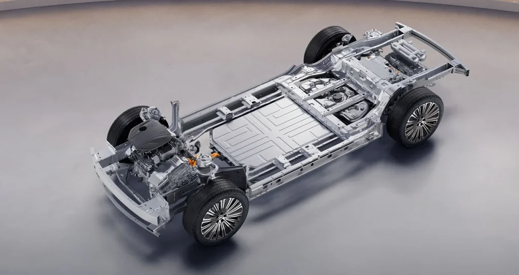 Plataforma Geely M9