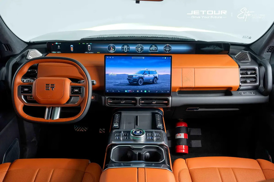 interior Jetour G700