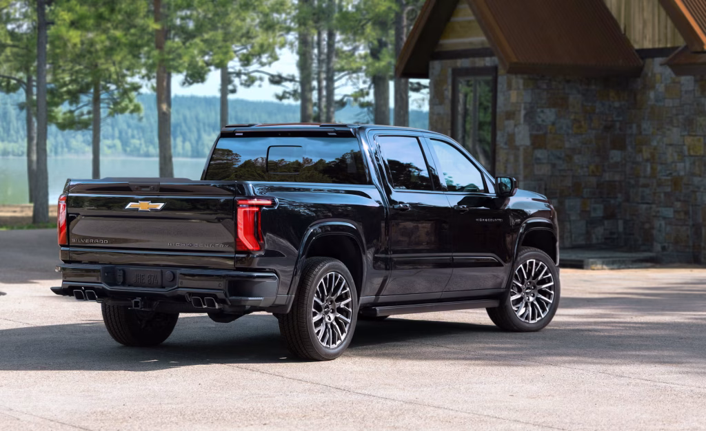 Chevrolet Silverado 2027 trasera