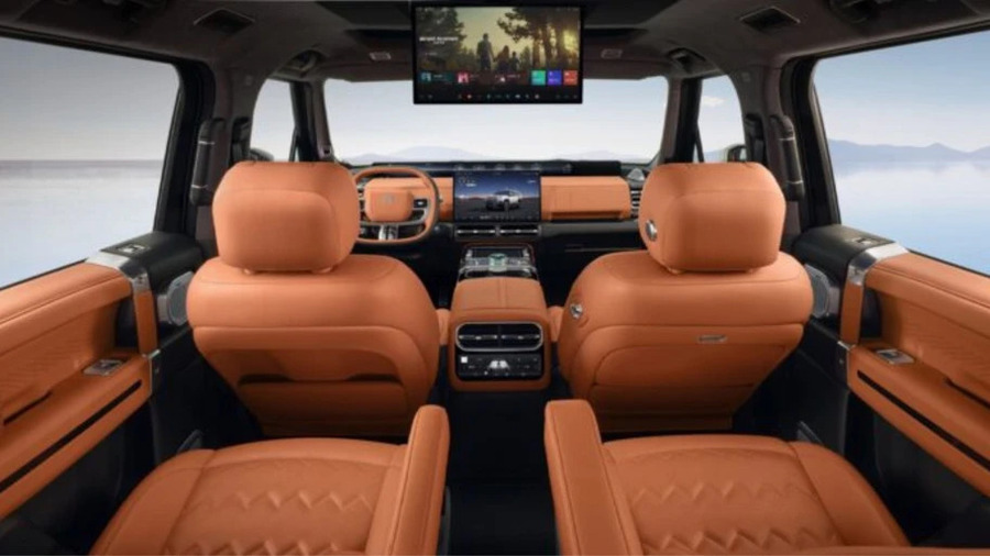 interior Jetour G700 Off-road
