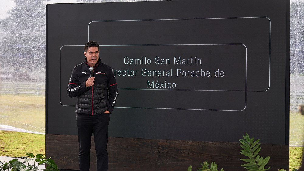Camilo San Martín Director General de Porsche México